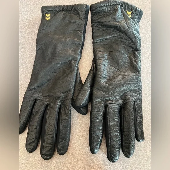 Authentic vintage Aris Isotoner leather gloves for ladies. - Picture 5 of 7